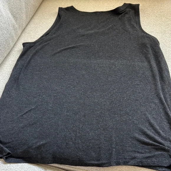 Eileen Fisher Women's Charcoal Tank Top - Picture 3 of 5